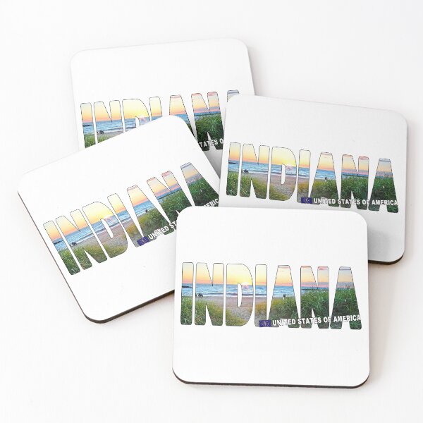 Item preview, INDIANA United States of America - Indiana Dunes National Park Sunset designed and sold by Adam Gormley.
