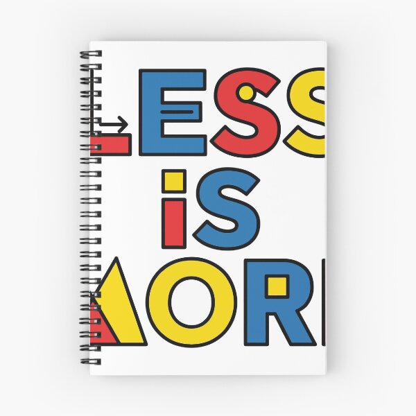 Item preview, Less is More - Bauhaus Primary Color Pop Art Design designed and sold by iwzzuel.