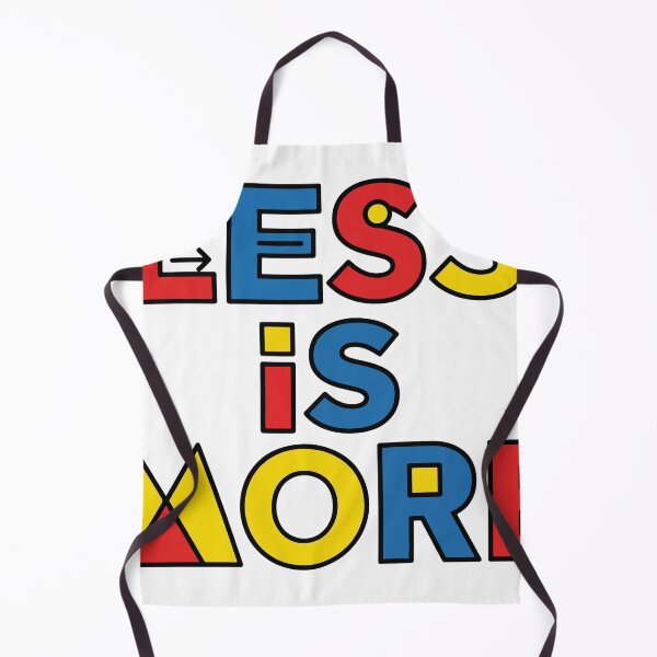 Item preview, Less is More - Bauhaus Primary Color Pop Art Design designed and sold by iwzzuel.