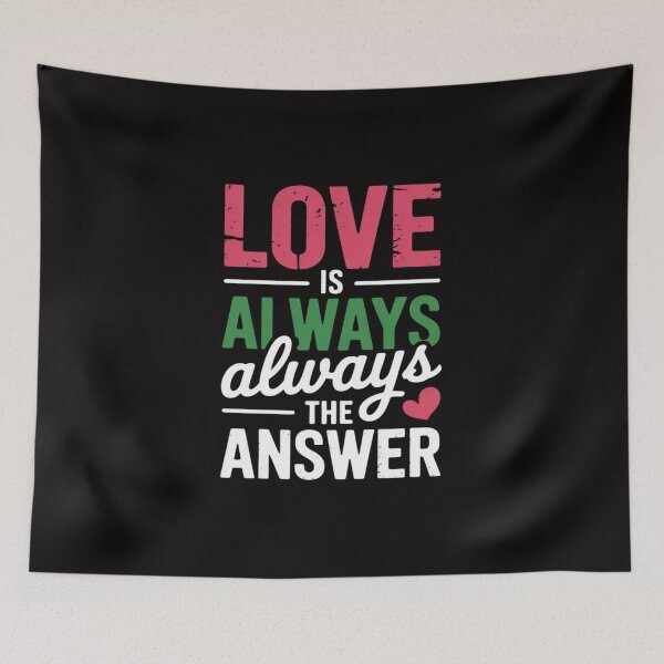 Item preview, Love is Always the Answer - Spread Peace & Kindness! designed and sold by ForestMmost.