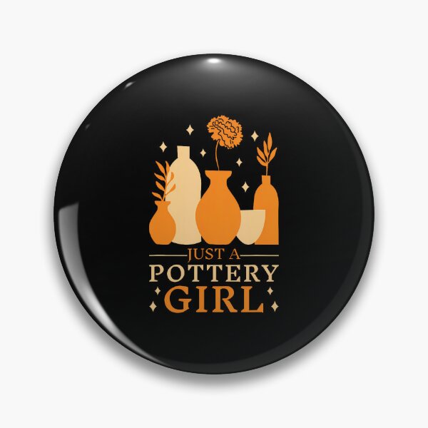 Item preview, Potter Ceramic Clay - Handcraft Just A Pottery Girl designed and sold by ElaineEsther.