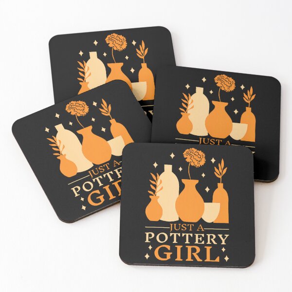 Item preview, Potter Ceramic Clay - Handcraft Just A Pottery Girl designed and sold by ElaineEsther.