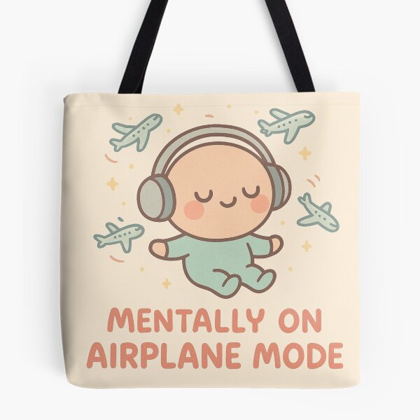 Item preview, Mentally On Airplane Mode  designed and sold by Prasakro.