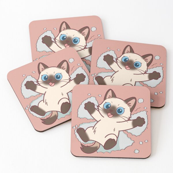 Item preview, Cute Snow Angel Cat Illustration designed and sold by BGMeYou.