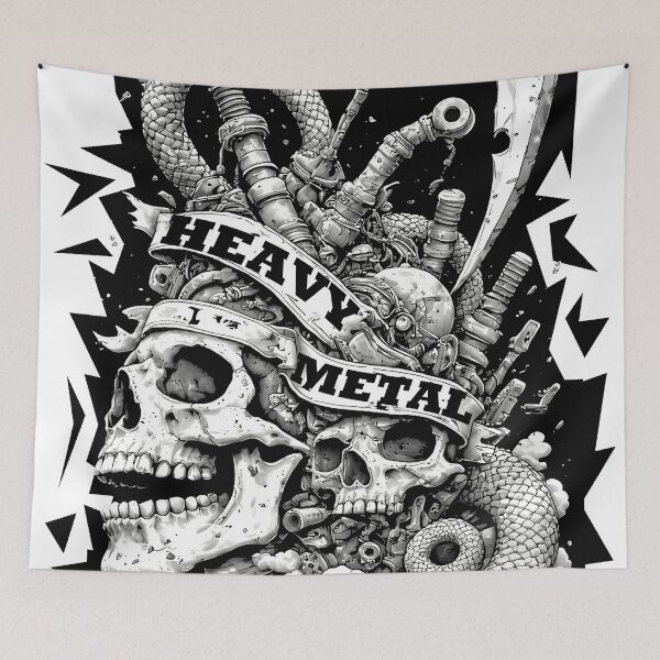 Item preview, heavy metall designed and sold by aliraweb.
