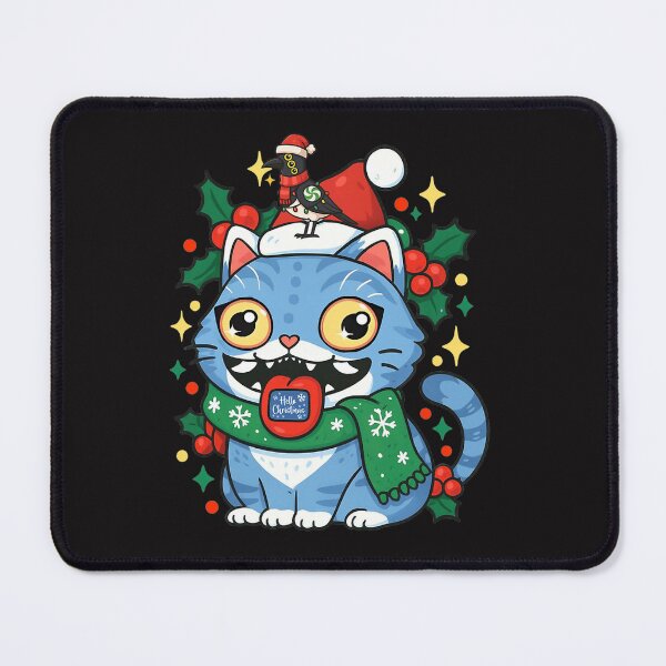 Item preview, Festive Holiday Derpy The Tiger Christmas designed and sold by HallePLewis.