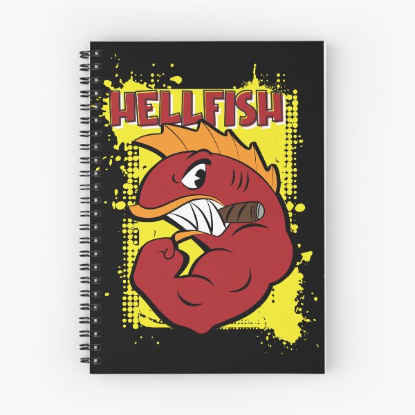 Item preview, Flying Hellfish! - The Curse of the Flying Hellfish designed and sold by mad-bull.