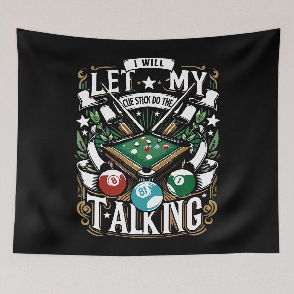 Item preview, Pool Player Funny Billiards Pool Billiard Player designed and sold by ToriKarla.