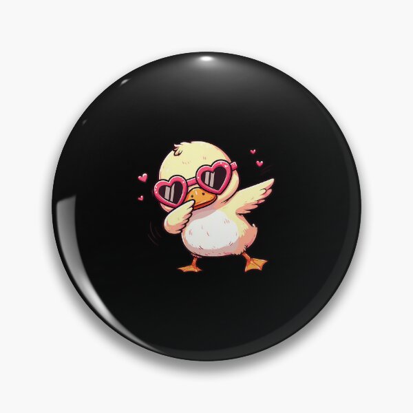 Item preview, Dabbing Dance Duck Heart Sunglasses designed and sold by LynneMarisa.