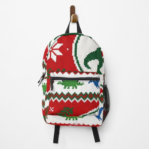 Item preview, Ugly Christmas Knitted Dinosaur Pattern – T-Rex Holiday Sweater Design designed and sold by bennasener.