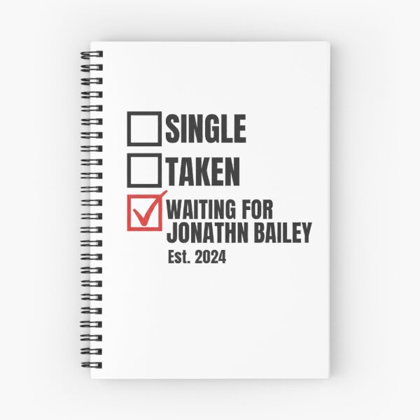 Item preview, Waiting for Jonathan Bailey -funny Relationship Status  Quote designed and sold by Yoraaaz.