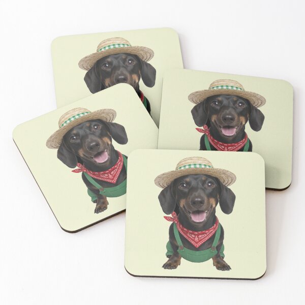 Item preview, Gardening fun with a dachshund designed and sold by ZabCreation.
