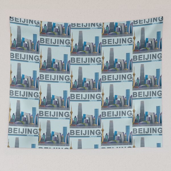 Item preview, Beijing Skyline – Iconic Landmarks of China’s Capital designed and sold by mashmosh.