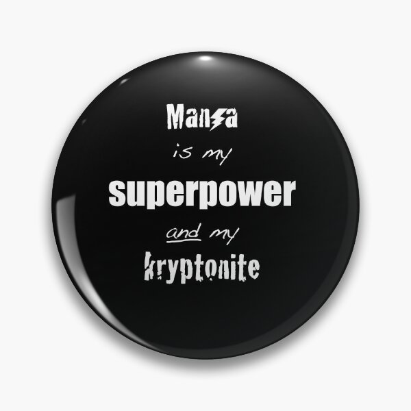 Item preview, Mania Is My Superpower and My Kryptonite (white) designed and sold by Bipolar, Etc..