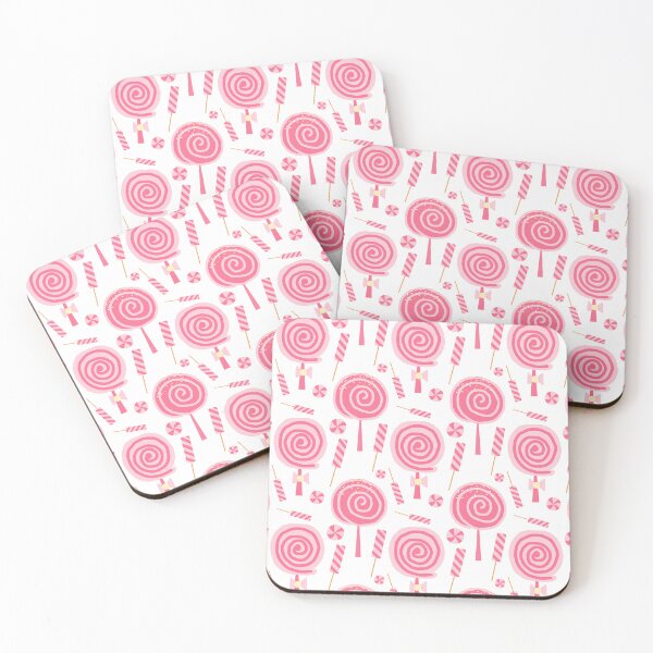 Item preview, Pink Candy Lollipop Sweet Pattern designed and sold by Teenidesign .