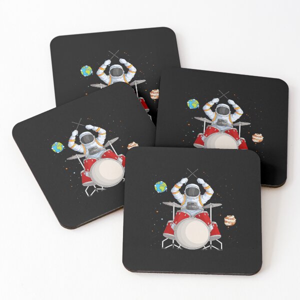 Item preview, Astronaut Drummer Playing Drums In Space Men Women Graphic designed and sold by LynneMarisa.