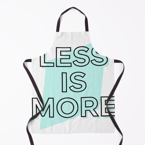 Item preview, Less Is More - Minimalist Aesthetic Quote designed and sold by iwzzuel.