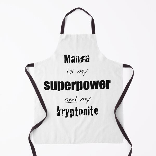 Item preview, Mania Is My Superpower and My Kryptonite (black) designed and sold by Bipolar, Etc..