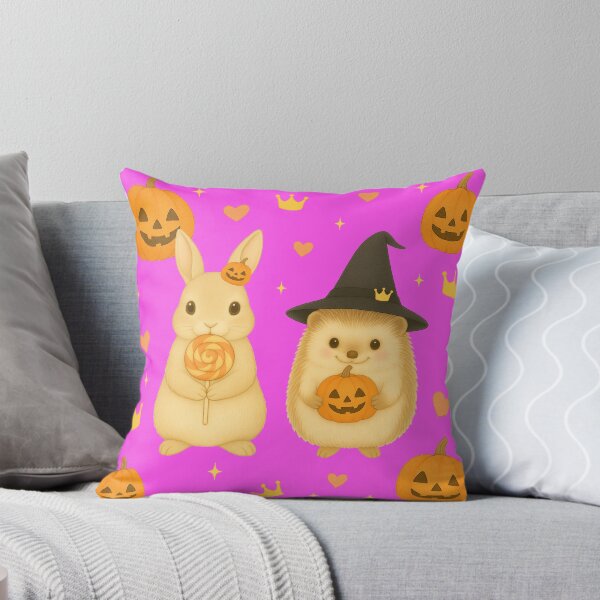 Item preview, HIMEKARI Estrellas Halloween | Conejito y Erizo - Rosa designed and sold by HIMEKARI.