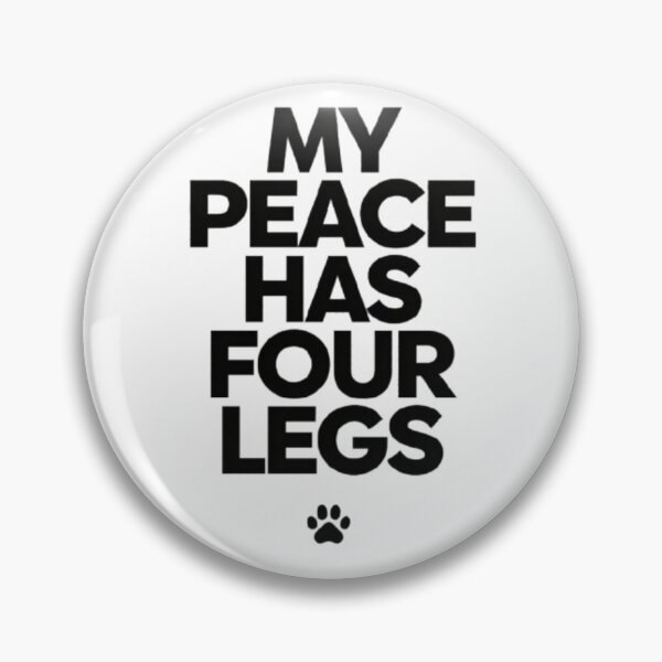 Item preview, My Peace Has Four Legs designed and sold by hanabira2.
