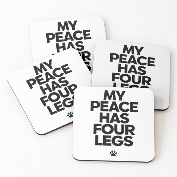 Item preview, My Peace Has Four Legs designed and sold by hanabira2.
