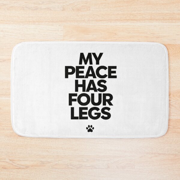 Item preview, My Peace Has Four Legs designed and sold by hanabira2.