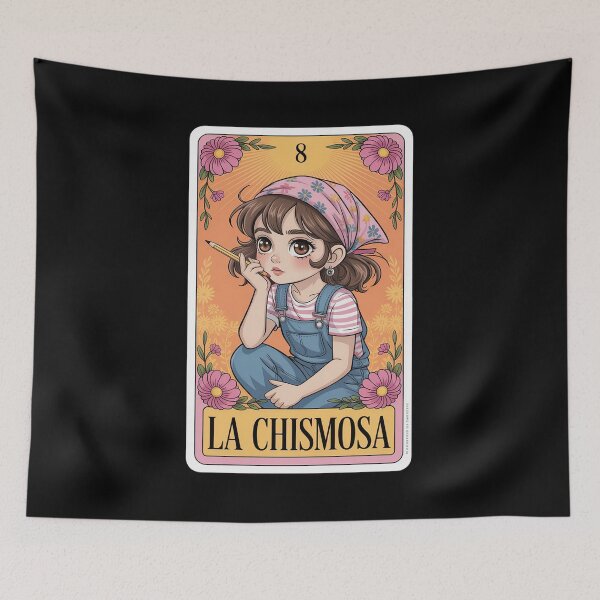 Item preview, Woman La Chismosa Fiesta designed and sold by HardcoreTour.