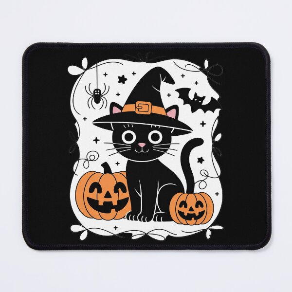 Item preview, Women Black Cat Pumpkin Ghost Cute Halloween Autumn Fall designed and sold by HardcoreTour.