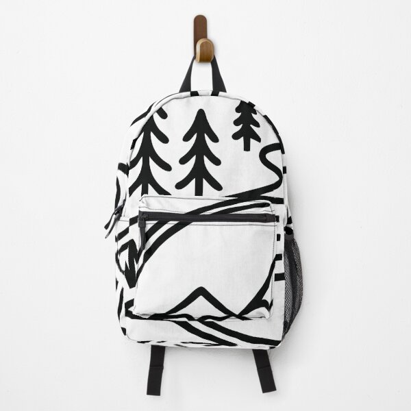 Item preview, Wander Often - Mountain & Nature Badge Line Art designed and sold by Abdullah9130.