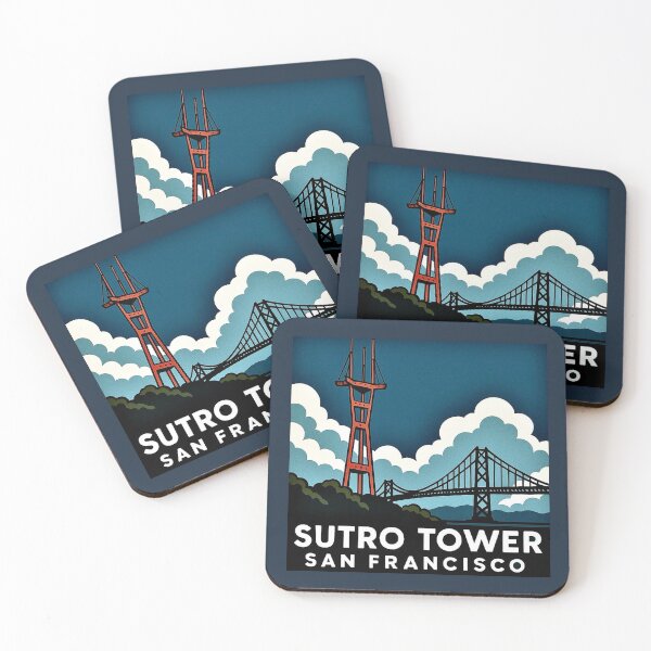 Item preview, Sutro Tower - San Francisco, California designed and sold by Myra365Art.
