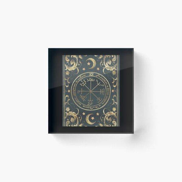 Item preview, Arcane Sigil Grimoire Vintage Occult Symbol Design designed and sold by nhjegrhdlx48.
