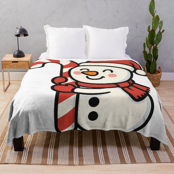 Item preview, Snowman Hugging Candy Cane designed and sold by Prasakro.