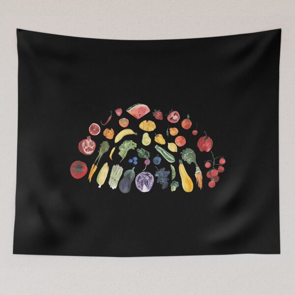 Item preview, Fruit And Vegetable Rainbow designed and sold by LynneMarisa.