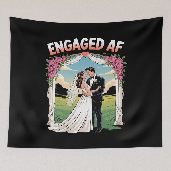 Item preview, Women Engaged AF Bridal Engagement designed and sold by HardcoreTour.