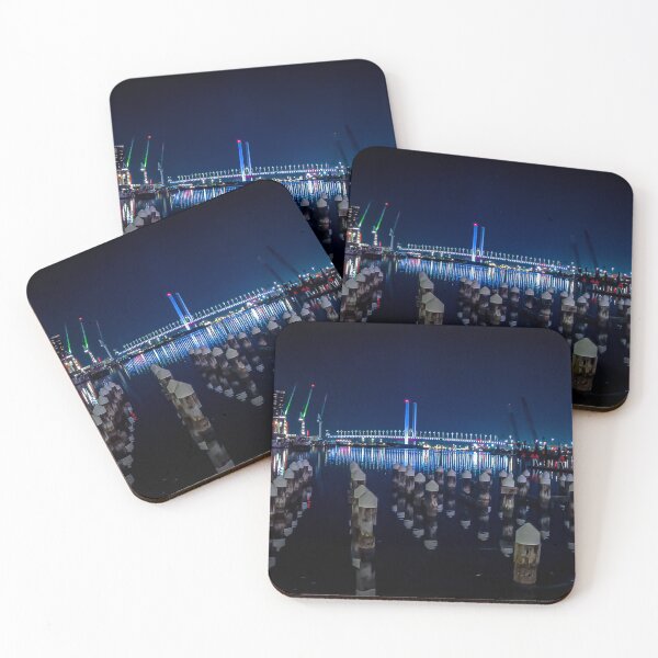 Item preview, Pier Posts and the Bolte Bridge - Melbourne, Victoria, Australia designed and sold by Steven Jodoin.