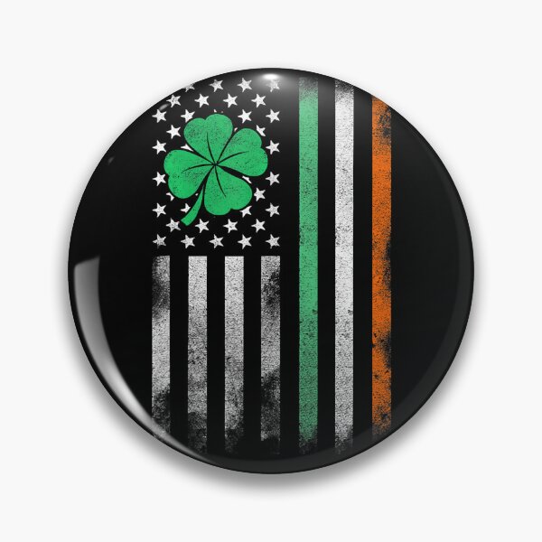 Item preview, St Patricks Day Irish American Flag Shamrock Lucky  designed and sold by catsdothingz.