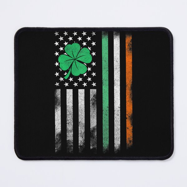 Item preview, St Patricks Day Irish American Flag Shamrock Lucky  designed and sold by catsdothingz.