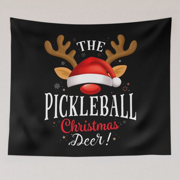 Item preview, Pickleball Christmas Deer Pjs Xmas Family Matching designed and sold by JeneMindy.