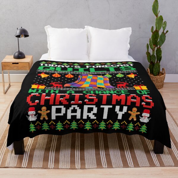 Item preview, Quilts Christmas Party Quilts Quilting Christmas Ugly Style designed and sold by JeneMindy.