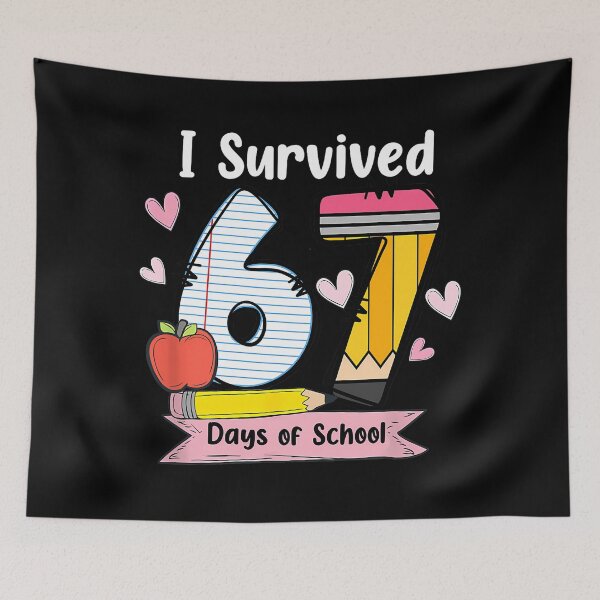 Item preview, I Meme Classic Survived 67 Teacher of Student Days 67 Funny School designed and sold by SteveSaccoro.