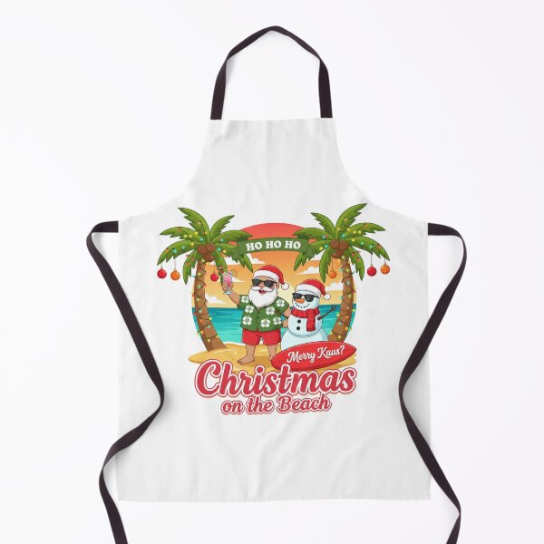 Item preview, Humorous Tropical Christmas Beach Santa Snowman Quote designed and sold by chattsuede.