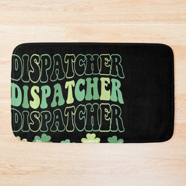 Item preview, Funny Dispatcher Shamrocks St Patricks Day  designed and sold by catsdothingz.