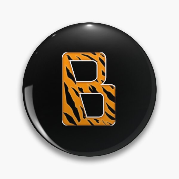 Item preview, B Letter with Tiger Colour   designed and sold by Isra Fermado.