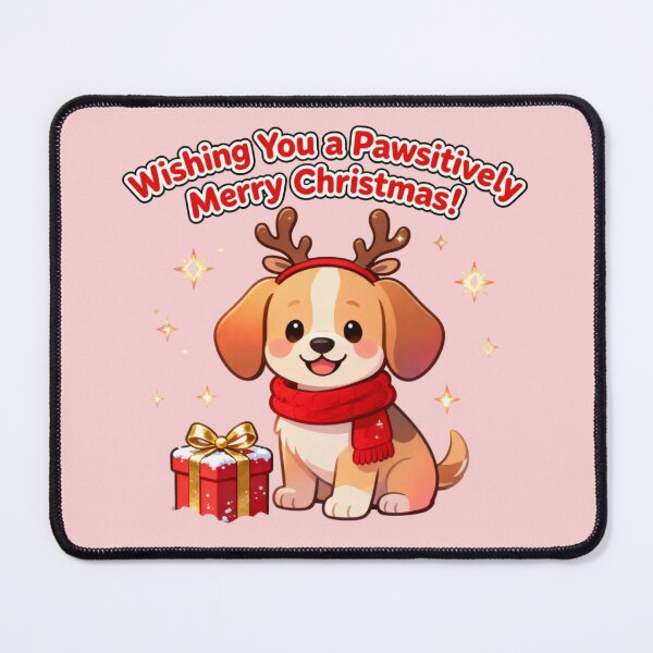 Item preview, Festive Puppy Joy and Holiday Cheer designed and sold by PrintBreeze.