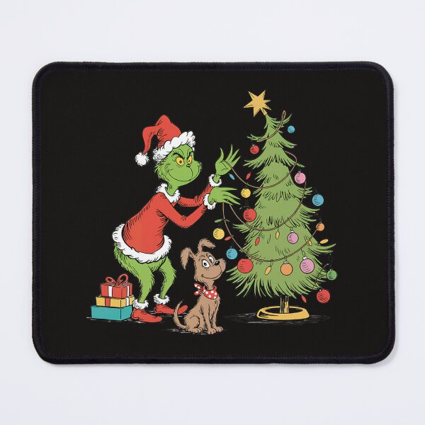 Item preview,  Retro Grinch Christmas Tree  Vintage Grinch And Friends Holiday  designed and sold by SherinaFrasie.