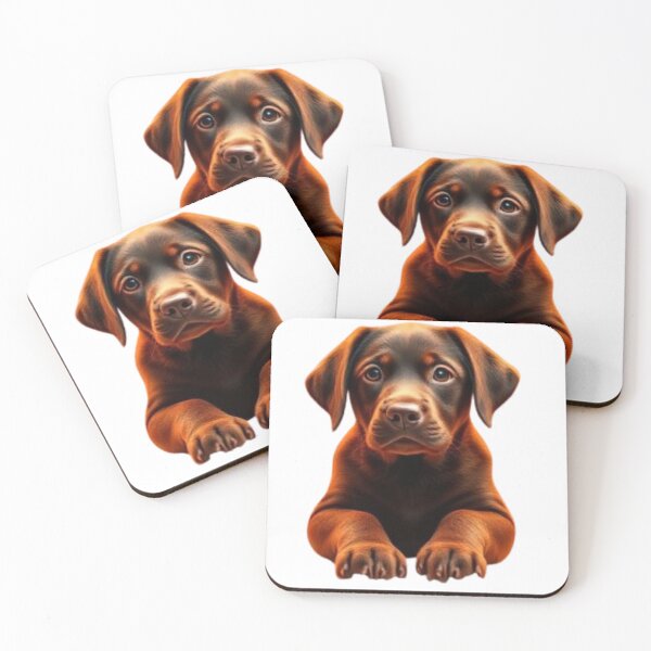 Item preview, Chocolate Labrador Puppy Christmas Cute Brown Lab Dog designed and sold by BSL-STORE.