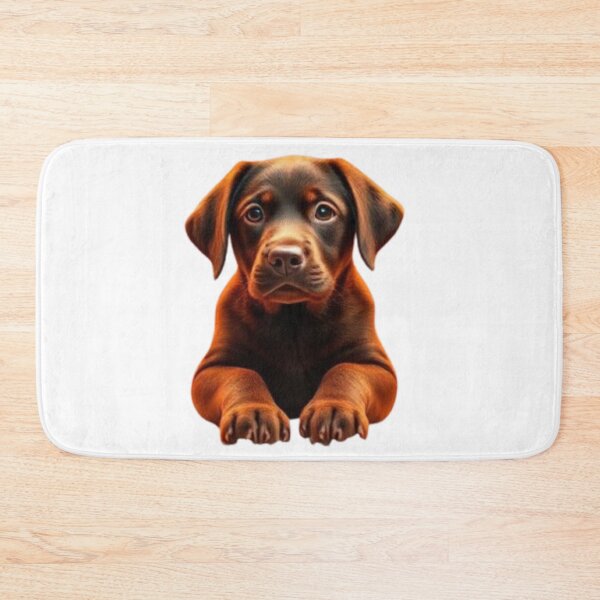 Artikelvorschau, Schokoladenbrauner Labradorwelpe, süßer brauner Labrador, Weihnachten entworfen und verkauft von BSL-STORE.