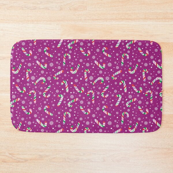 Item preview, Candy Canes Print 1 - Pastel Classic & Festive Plum designed and sold by Daniel Bevis Design.
