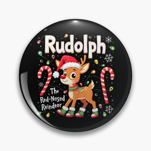 Item preview, Cute Rudolph The Red Nosed Reindeer Matching Xmas Gifts designed and sold by JeneMindy.