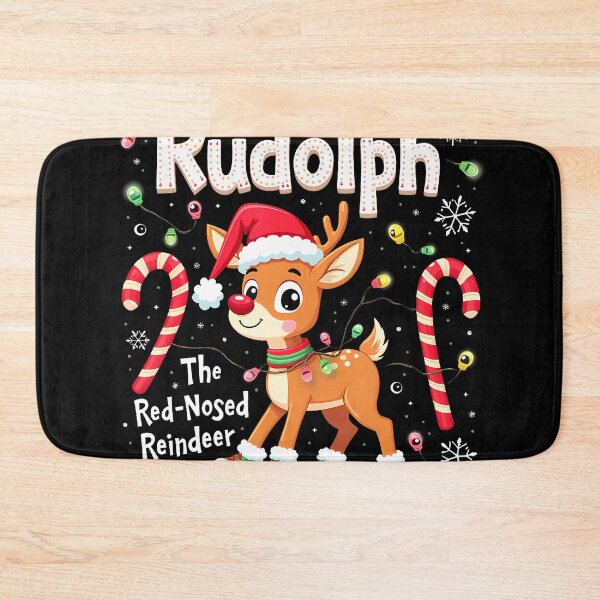 Item preview, Cute Rudolph The Red Nosed Reindeer Matching Xmas Gifts designed and sold by JeneMindy.